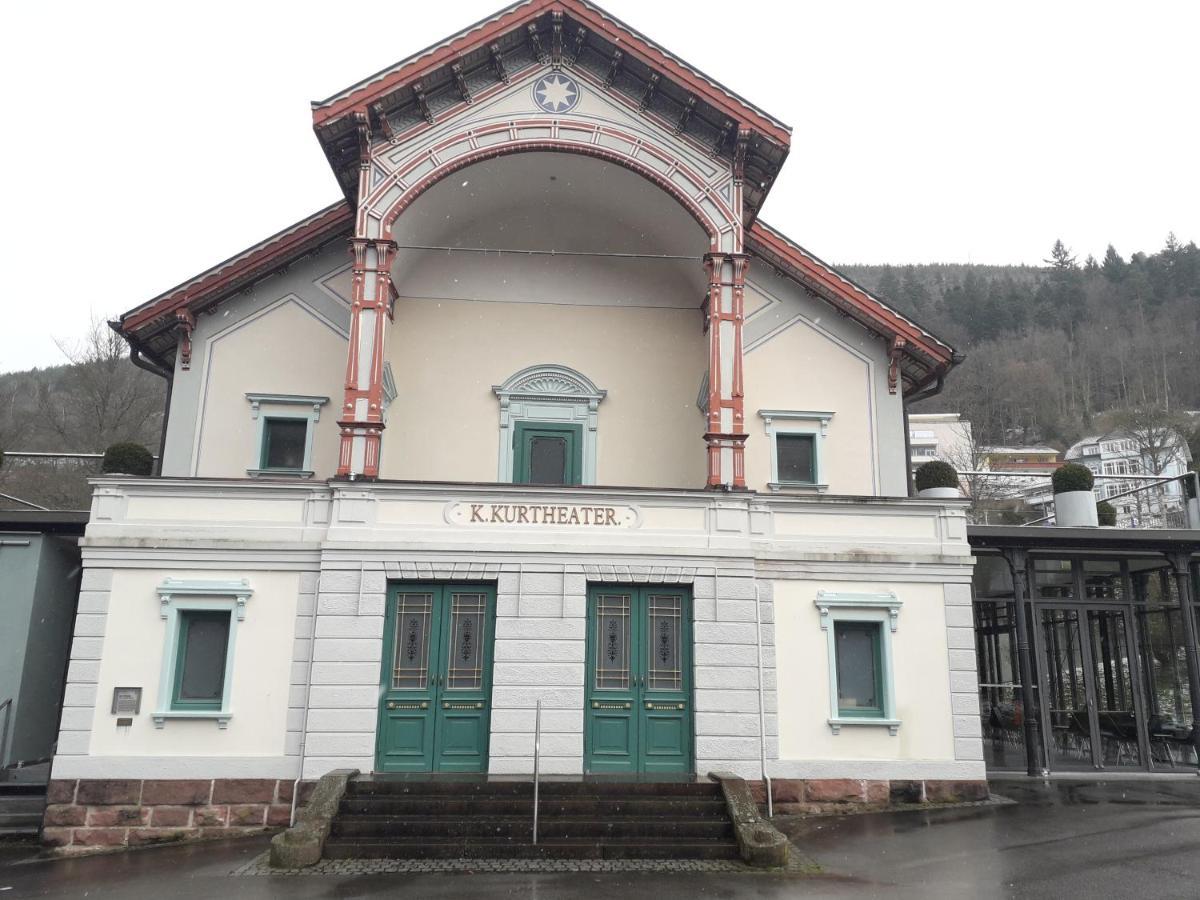 Ferienwohnung In Ruhiger Waldrandlage Bad Wildbad Extérieur photo