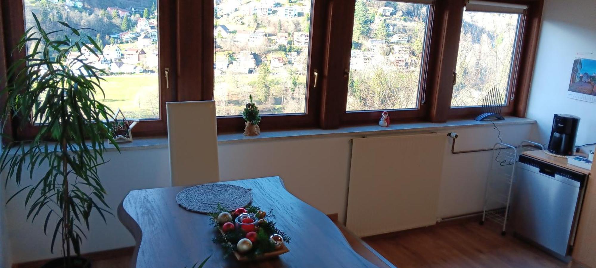 Ferienwohnung In Ruhiger Waldrandlage Bad Wildbad Extérieur photo