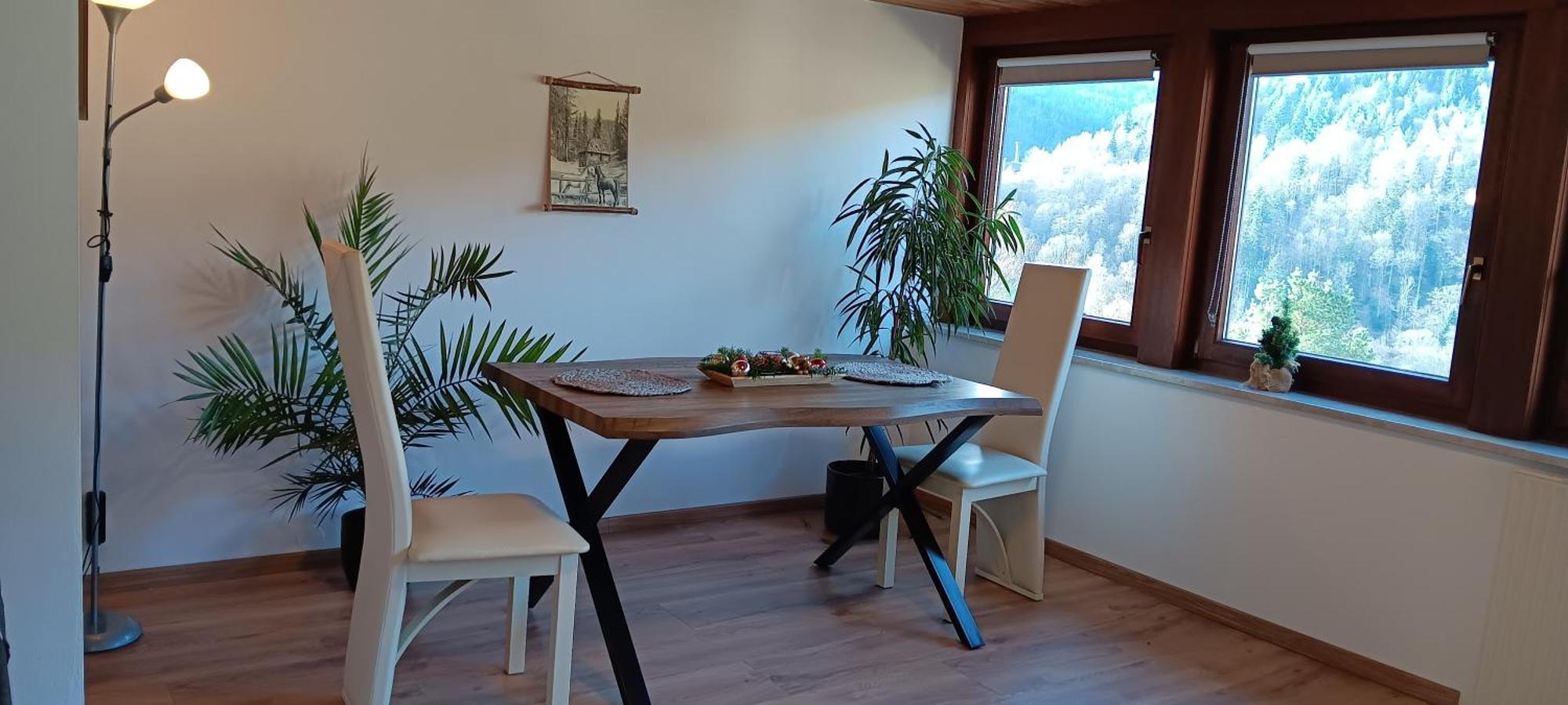Ferienwohnung In Ruhiger Waldrandlage Bad Wildbad Extérieur photo